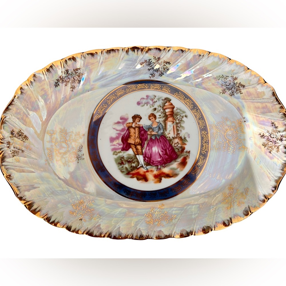 Vintage serving plate